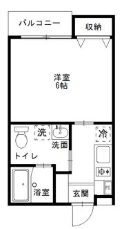 ルーブル調布壱番館の間取り画像
