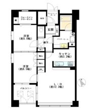 グランドメゾン幟町の間取り画像