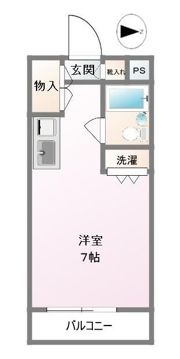 メゾンドエスポワールの間取り画像
