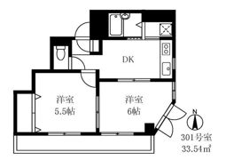 SNビルの間取り画像