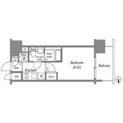 エスリード京橋桜ノ宮公園の間取り画像