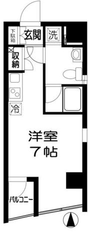パレットコートの間取り画像