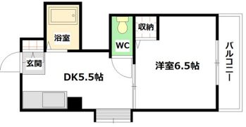 クレセントハウスの間取り画像