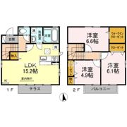 プルミエール太田 E棟の間取り画像