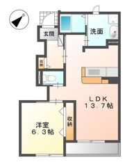 スーリールプラス Ⅰ番館の間取り画像