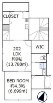 vent下高井戸の間取り画像