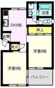 中居ハイデンスの間取り画像
