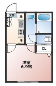 KAresidence西日暮里の間取り画像