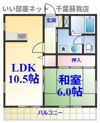 フジハイツの間取り画像