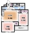 コンフォート南野口町の間取り画像