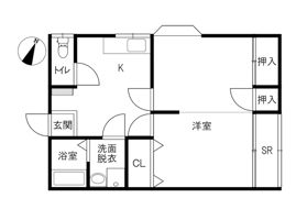 エスタサンクの間取り画像