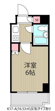 SOCIETY MINAMI-GYOUTOKU(K-017)の間取り画像