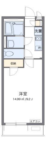 クレイノアーカーシャの間取り画像