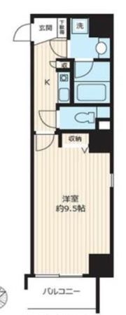 メトロフロント神田の間取り画像