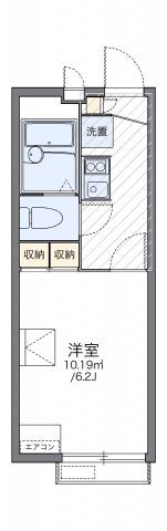 レオパレス室町の間取り画像