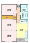 コーポ宮ヶ崎の間取り画像