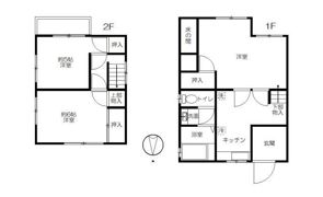 新座市栄一丁目戸建の間取り画像