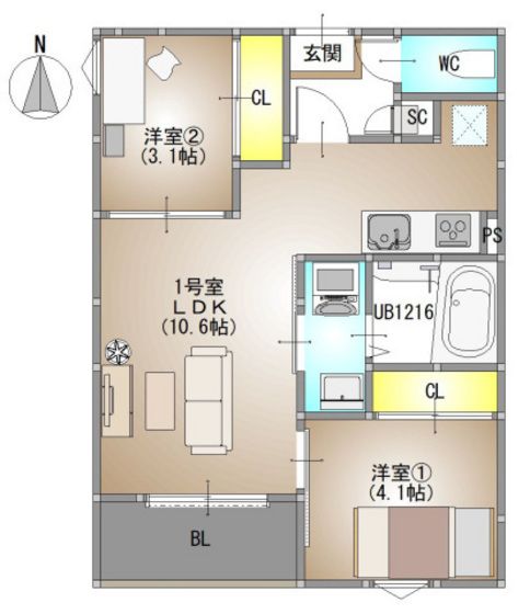 間取図
