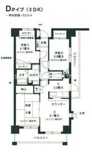 カームコート 八景島の間取り画像