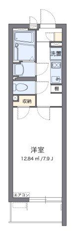 クレイノU＆SⅣの間取り画像
