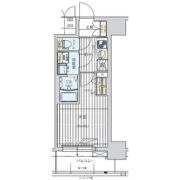 ワールドアイ大阪West Gateの間取り画像