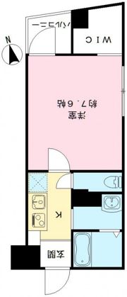 ピークサイドレジデンス早稲田の間取り画像