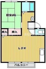 サンビレッジ弐番街C棟の間取り画像