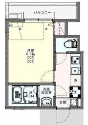 KLEIS新河岸の間取り画像