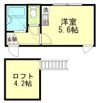 ドミール西が丘の間取り画像