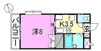 EMBASSY燦城（ｴﾝﾊﾞｼｰｻﾝｼﾞｮｳ）の間取り画像