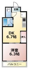 フォレストコートの間取り画像
