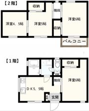 共栄ハウスの間取り画像