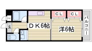 パルメゾン北町の間取り画像