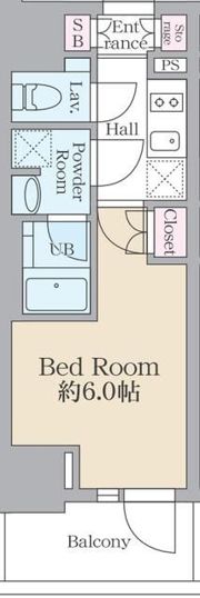 ReveCitySendagayaの間取り画像