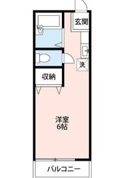 坂の上ハイツの間取り画像