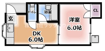 エステートツクイの間取り画像