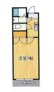 マンション 杉並区高井戸東の間取り画像