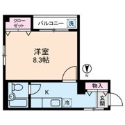 ソレイユ清水の間取り画像