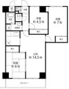 T’s garden蕨Ⅲの間取り画像