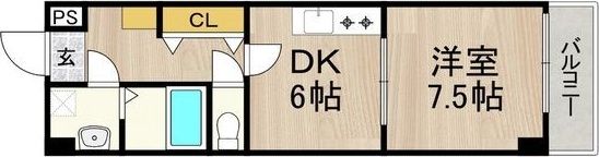 センターポイント吉志部の間取り画像