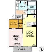 レチェV B棟の間取り画像