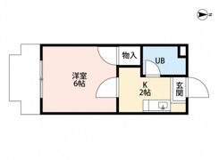 ホワイトパレス長束の間取り画像