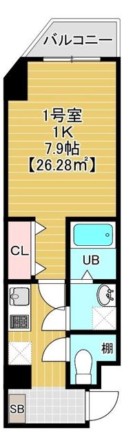 Glee Residenceの間取り画像