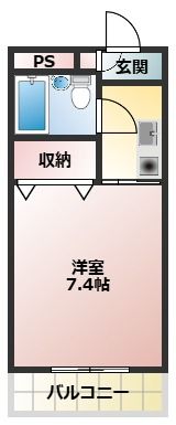 エステートFの間取り画像