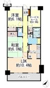 サーパス昭和町の間取り画像