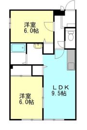 ハイツ池内 A棟の間取り画像