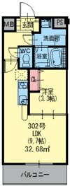 HCレジデンスの間取り画像