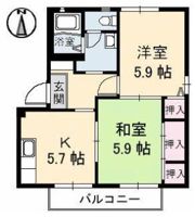サテライトS 1棟の間取り画像