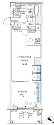 オーパスレジデンス南青山の間取り画像