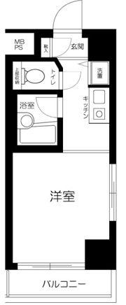 ルーブル西大井の間取り画像